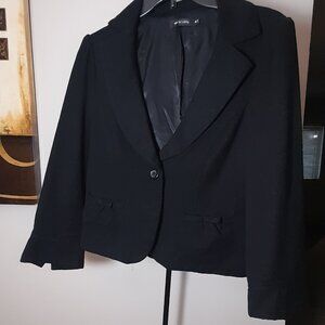Black elbow sleeve Jacket